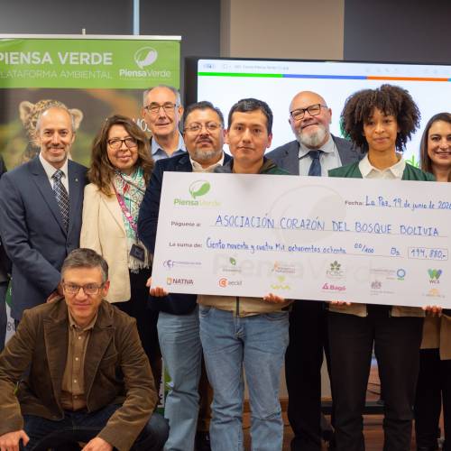 Piensa Verde Bolivia, finalista de Premios Verdes 2026