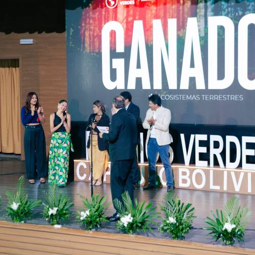 Piensa Verde gana el Capítulo Bolivia de Premios Verdes 2026